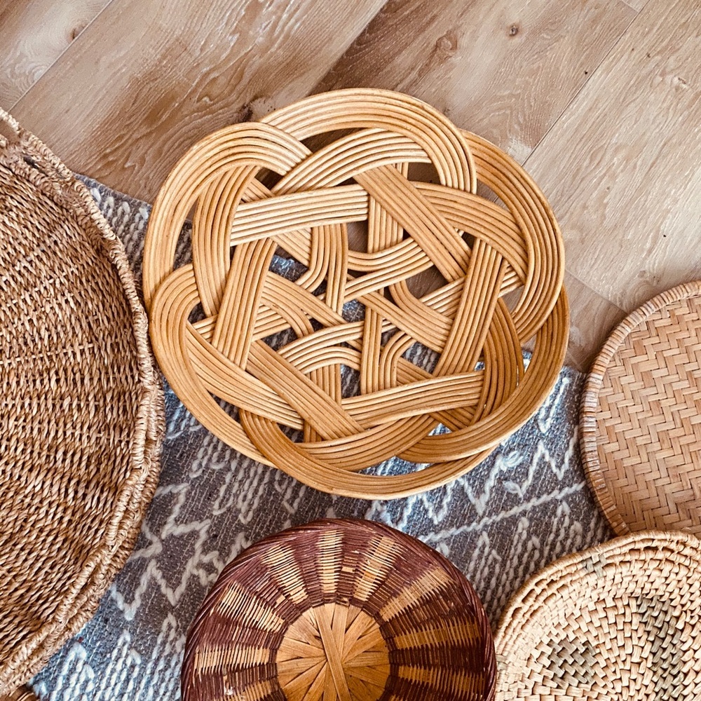 Boho/Vintage Basket